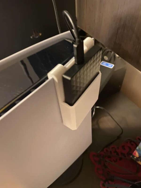 PS5 External HDD/SSD Holder - 3D Printed