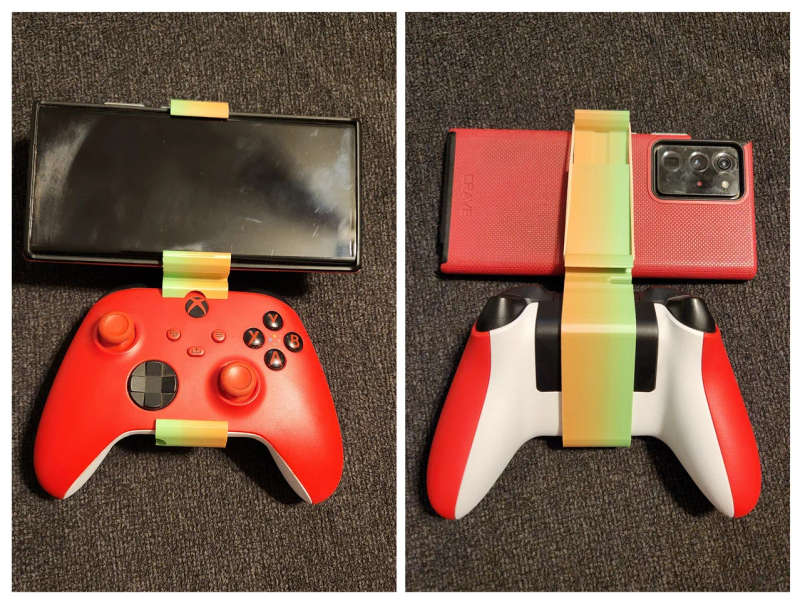 Xbox Controller Phone Mount - 3D Printed