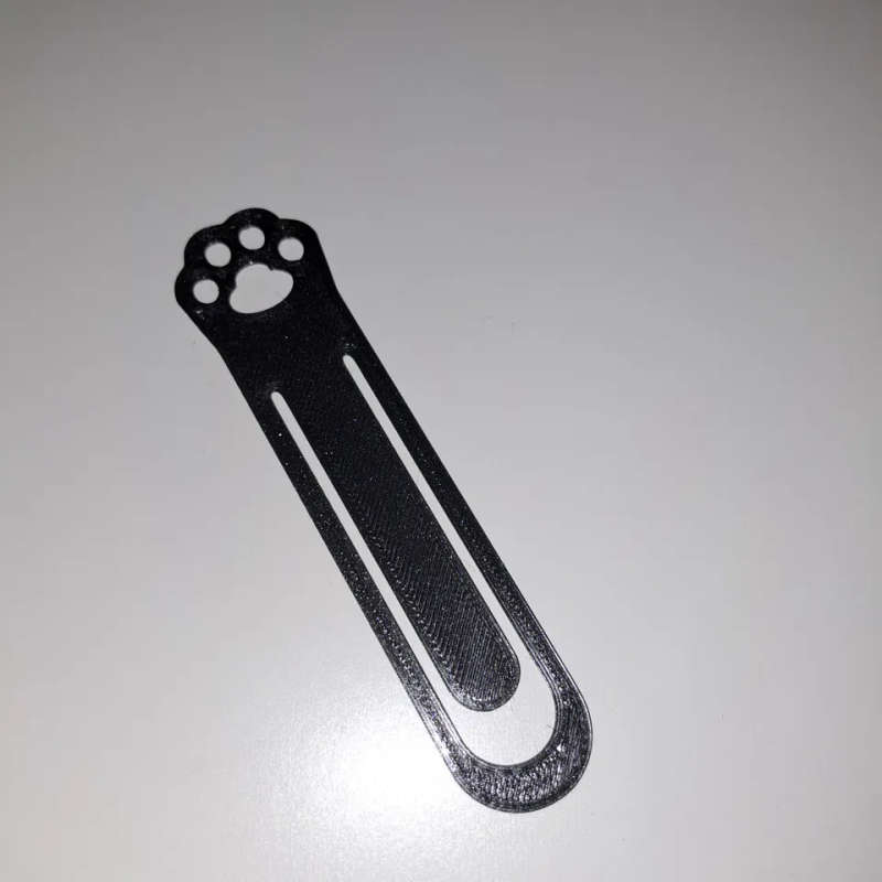 Cat Paw Bookmark - 3D Printed