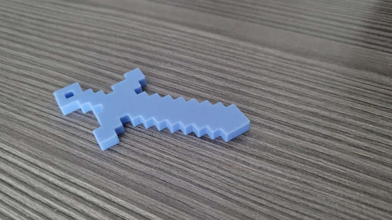 Minecraft Tools Keychain - 3D Printed