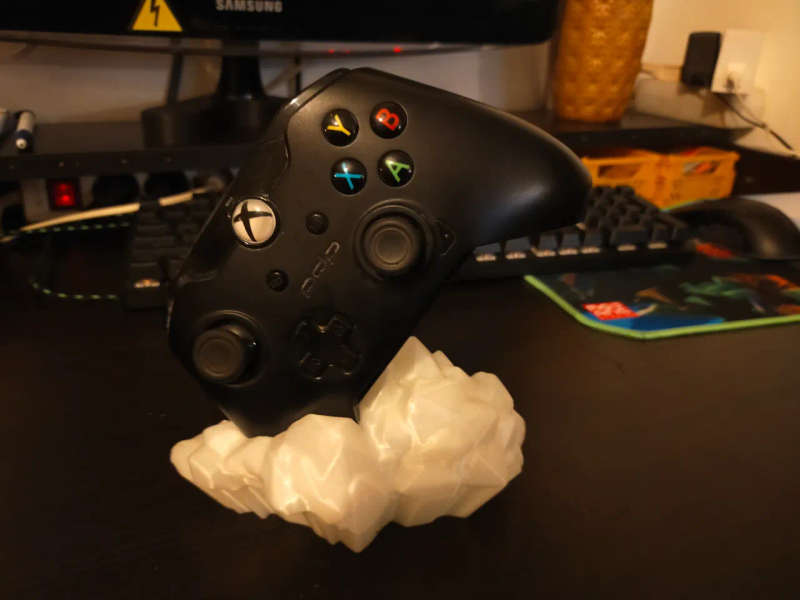 Crystal Xbox Controller Stand - 3D Printed