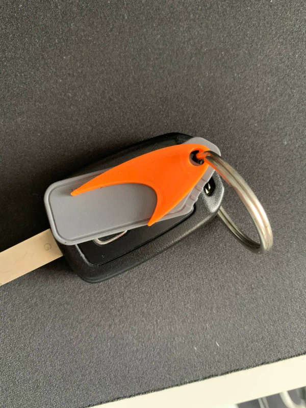 McLaren Logo Keychain - 3D Printed