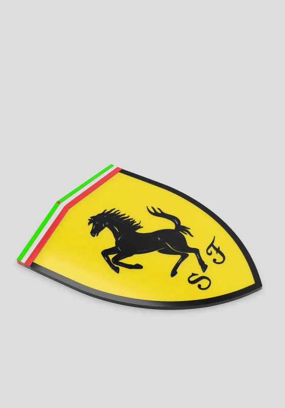 Ferrari Logo Keychain - 3D Printed