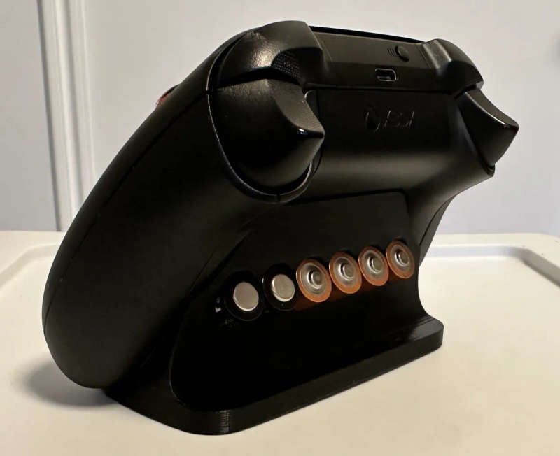 Xbox Controller Stand WITH AA Battery Storage - 3D Printed