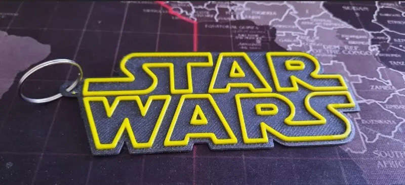 Star Wars Keychain - 3D Printed