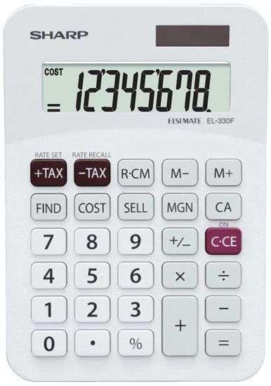 Sharp EL-330F Desktop Calculator