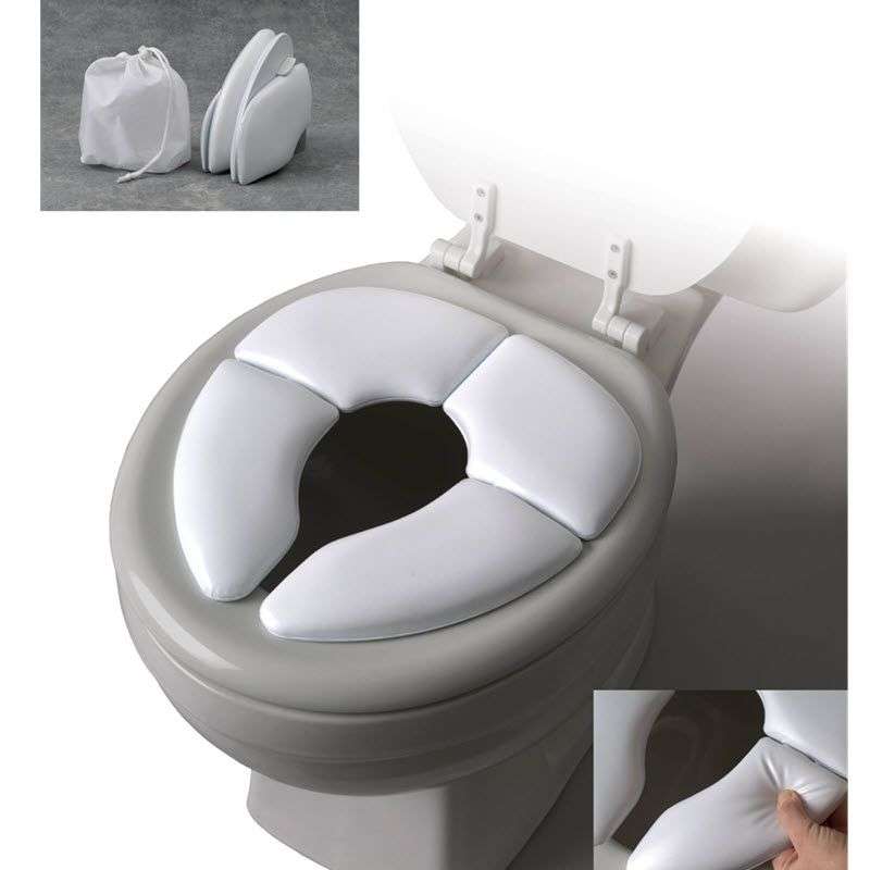 Cushie Traveler Folding Padded Potty Seat