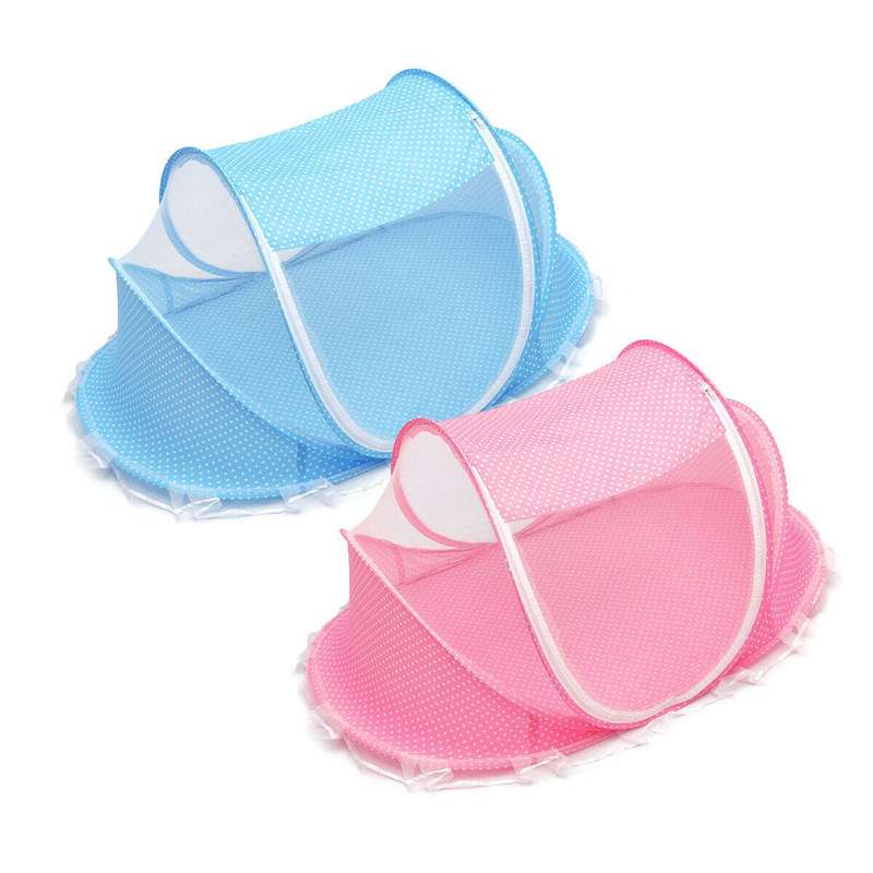 Portable Folding Infant Newborn Baby Anti-Mosquito Cradle Bed Tent