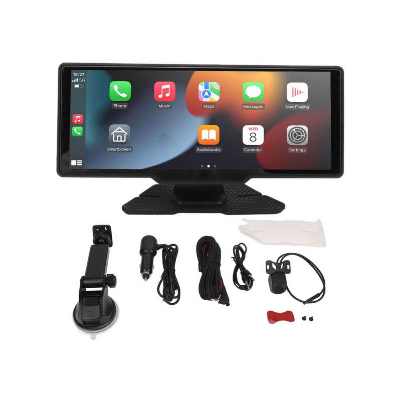 10.26" HD IPS Touchscreen Car Stereo with CarPlay & Android Auto
