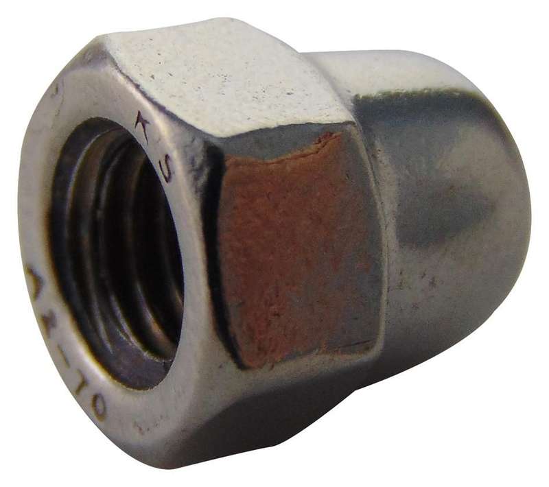 TR Fastenings (M6- DNA2-S50-) Nut, Dome, M6, Stainless Steel, 50 Pack