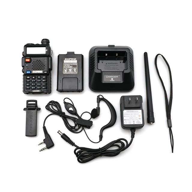8W Dual Band Vhf Uhf Hands uv-5r Walkie Talkie Best Range 5-8km