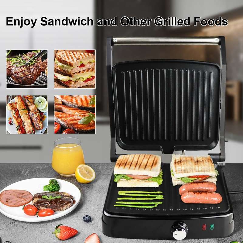 Sokany Sandwich Press and Healthier Grill - 2000W
