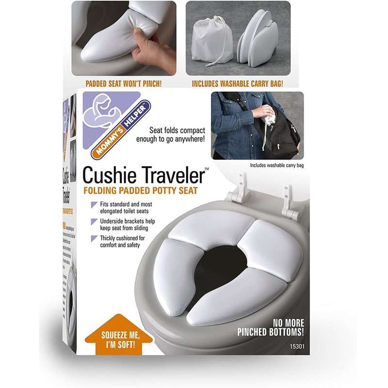 Cushie Traveler Folding Padded Potty Seat