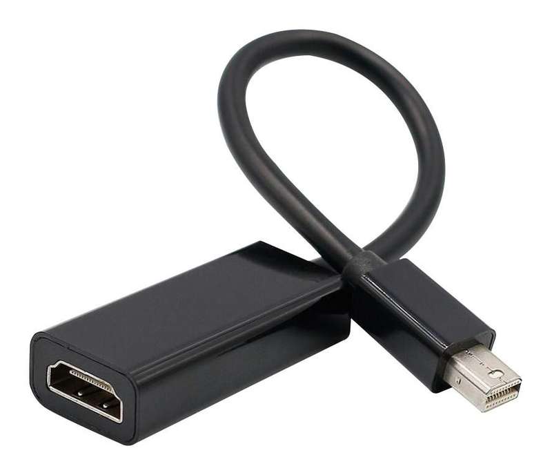 Multicomp Pro (PS000258) Mini DisplayPort 1.2 Plug to HDMI Receptacle