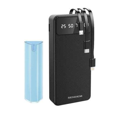 P900 4-1 20000mah Power bank with 2 in 1 Cleaner