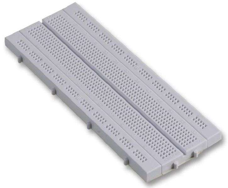 Multicomp Pro (MC01000) Breadboard - 840 Pin - ABS - 8.5mm - 8.5mm x 66mm