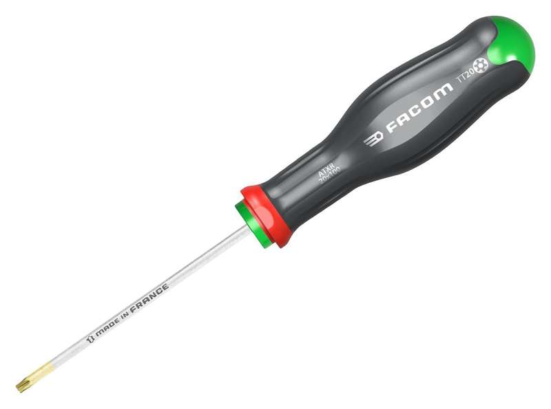 Facom (ATXR20X100) Screwdriver, Torx, TT20, 100 mm Blade Length
