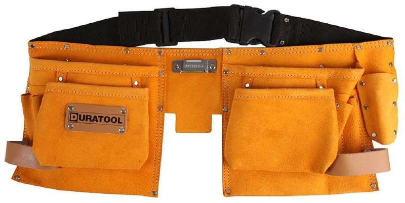 Duratool D02354 Leather Tool Belt