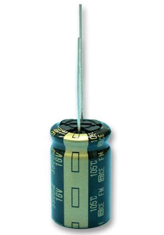 Panasonic (EEUFM1A101) Electrolytic Capacitor, 100 µF, 10 V