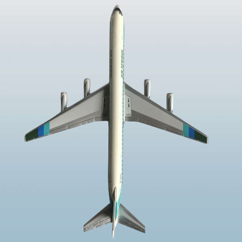 1:400 Scale, Air Afrique, Douglas DC-8, Diecast Display Aircraft Model