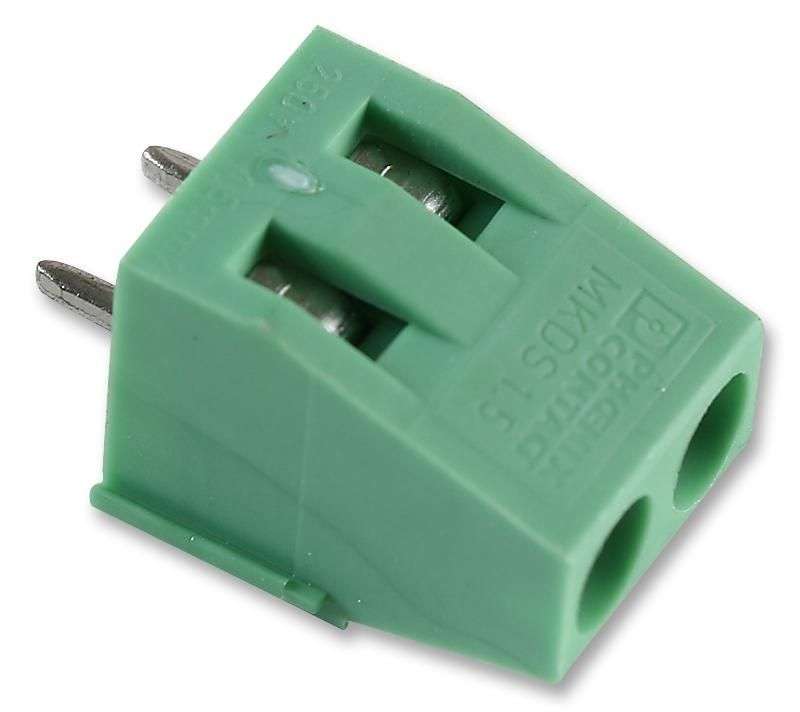 Phoenix Contact (MKDS 1,5/2) Wire-To-Board Terminal Block, 5 mm, 2 Ways