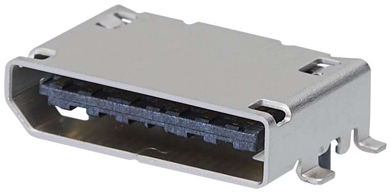 Molex (171982-0142) I/O Connector, 42 Contacts, Receptacle, I/O