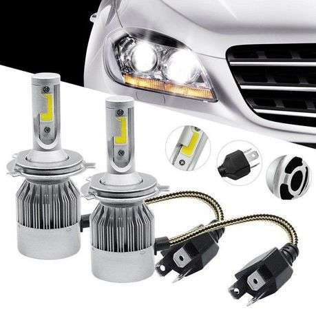 Dual Beam C6-H4 Car LED Headlight (3 Pin)