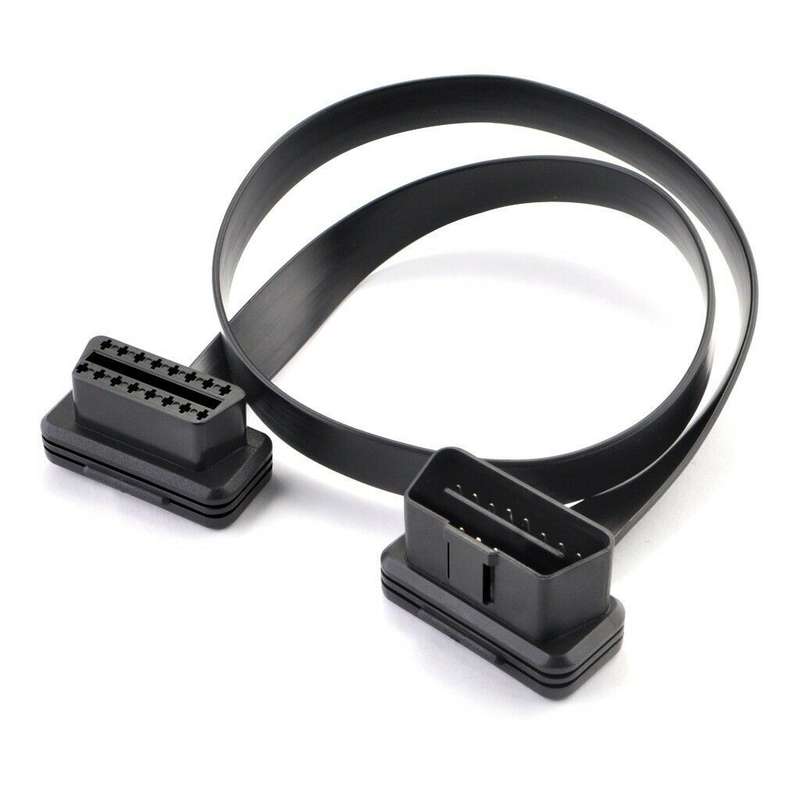 OBD2 Extension Adapter Cable Ultra Slim