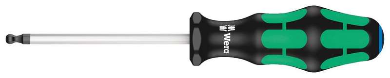 Wera (22815) 5mm x 100mm Kraftform Plus Hexagon Blade Ball End Screwdriver