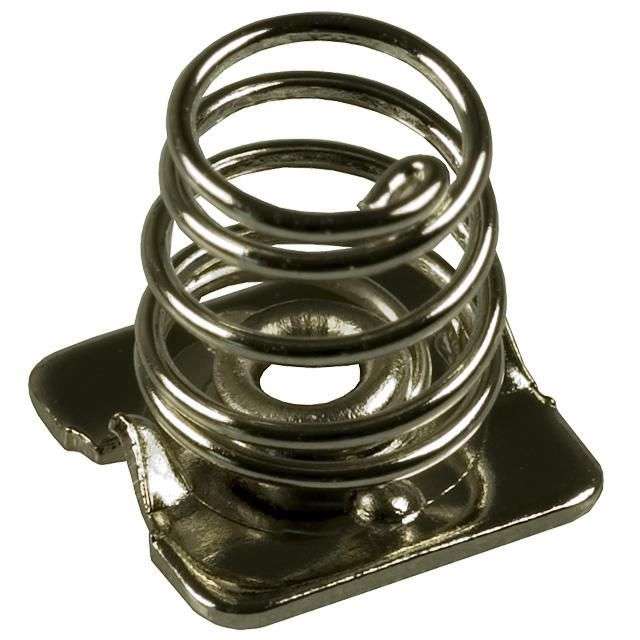 Keystone (5203) Battery Contact, AAAA, AAA, N, Solder Tab, Steel, Nickel