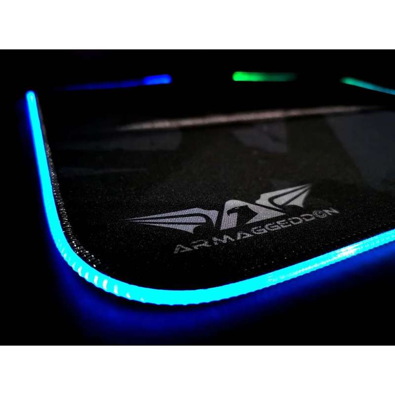 Armaggeddon Assault AS-33R Extra Large RGB Gaming Mouse Mat