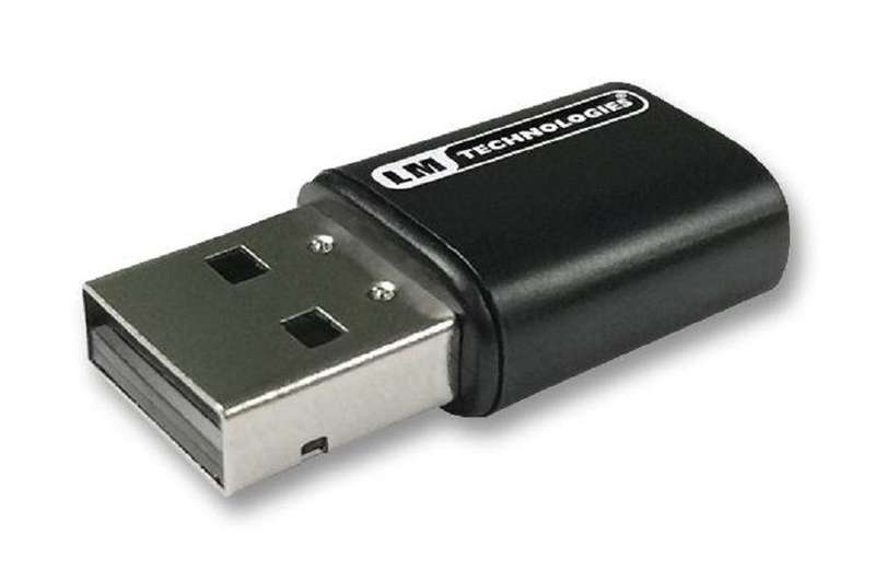 Lm Technologies (LM808-0403) WiFi 433 Mbps USB Adapter, 802.11ac