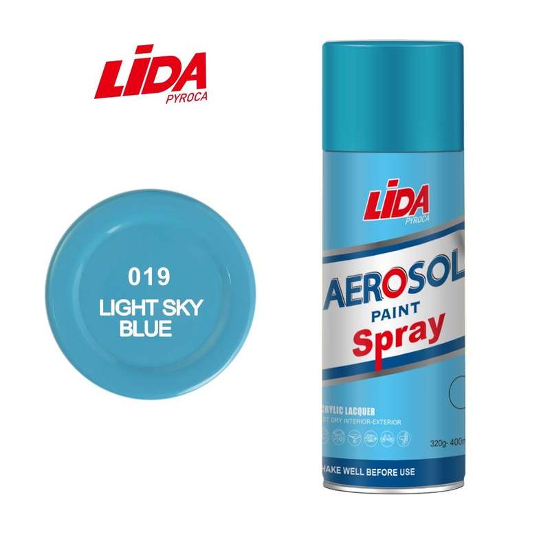 LiDA Spray Paint 400ml-Different Colors