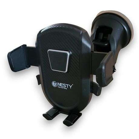 NESTY Extendable Neck One-Touch Car Cellphone Mount