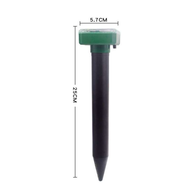 Solar Powered Ultrasonic Animal Control Rodent Repellent and Deterrent