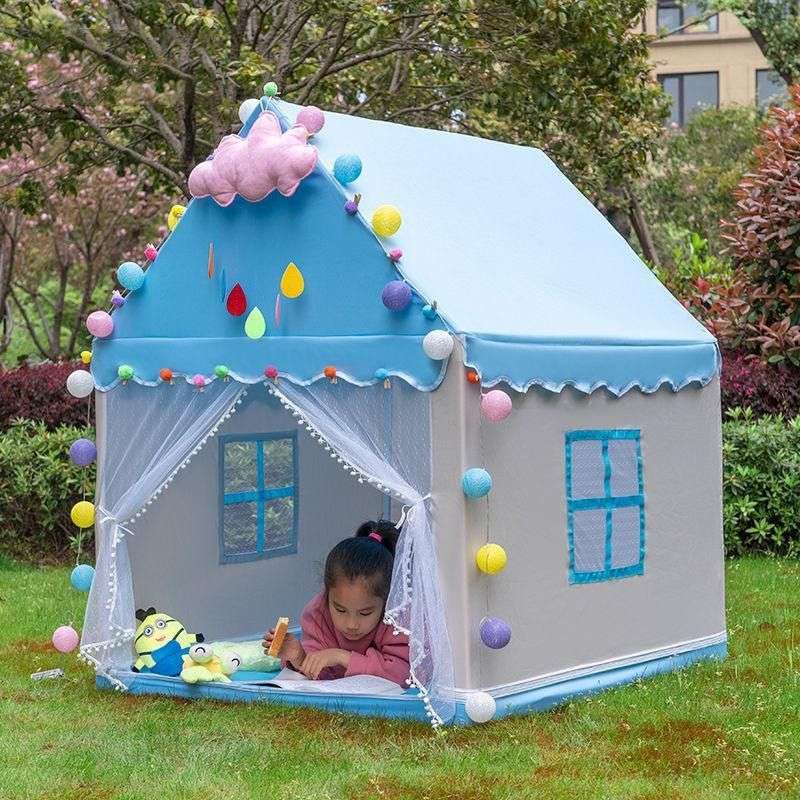 Fun Kids Indoor Outdoor Large Space Tent Playhouse