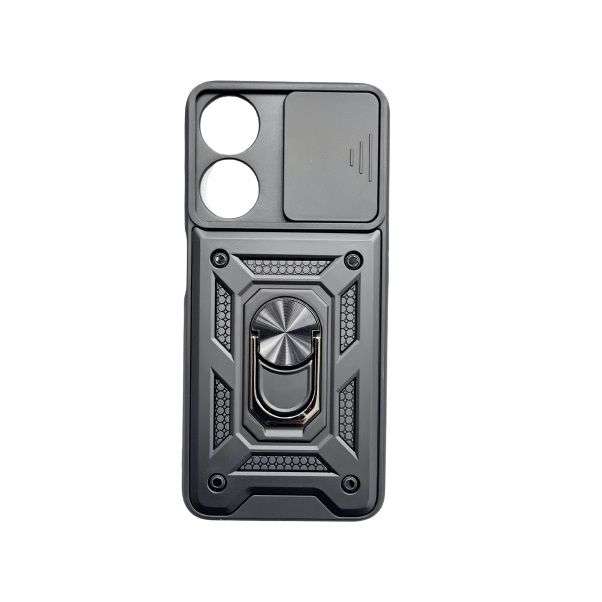 Shockproof Case with Sliding Camera Protection For Oppo A58 4G