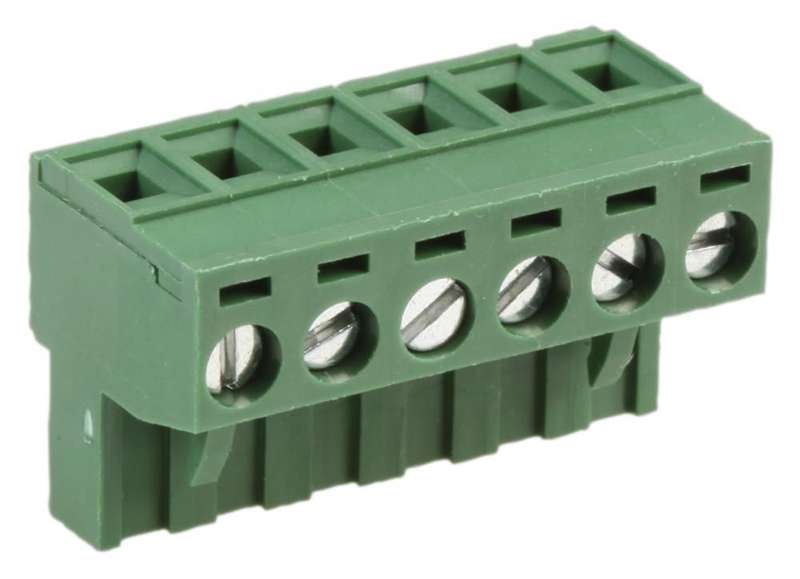 Multicomp Pro (MC000180) Pluggable Terminal Block, 5.08 mm, 6 Ways