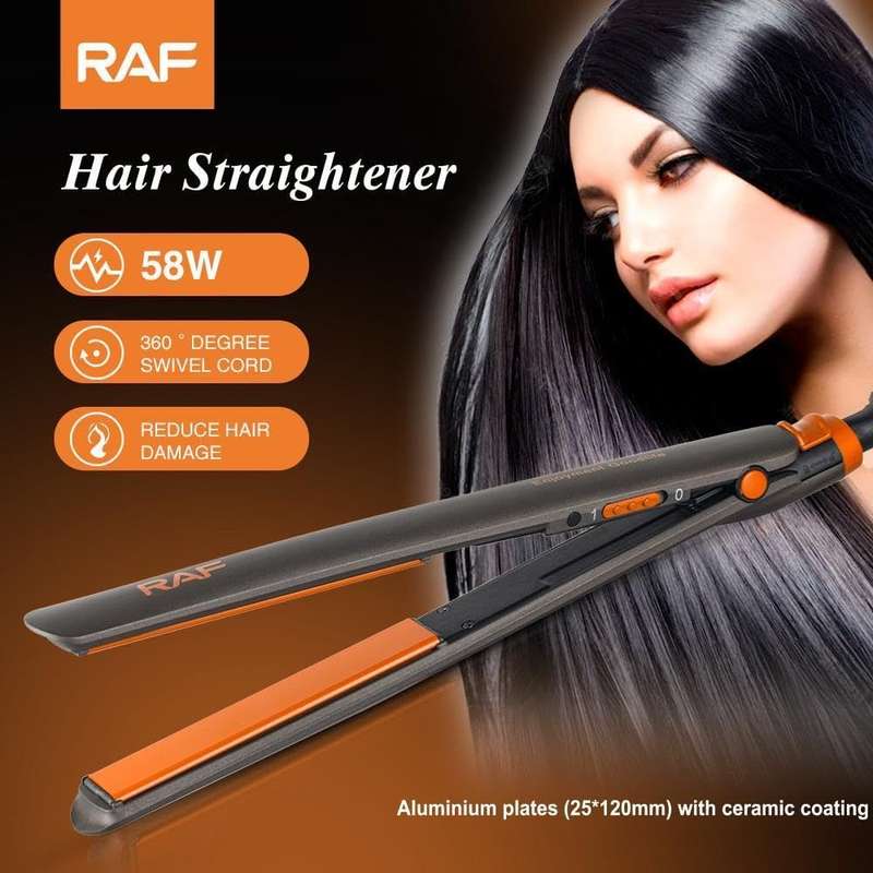 RAF 2-in-1 Hair Straightener Fast Heating R.4130