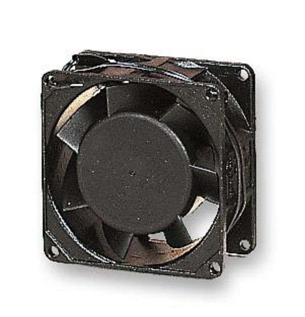 Multicomp Pro (SF11580A/1083HSL.GN) AC Axial Fan, 115V, Square, 80 mm