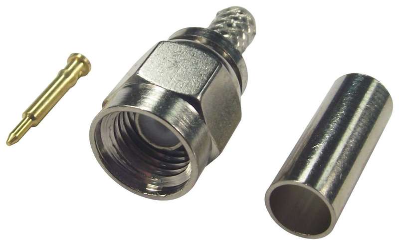 Multicomp Pro (MC001465) RF / Coaxial Connector, SMA Coaxial, Brass