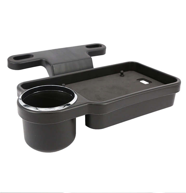 Motolab Back Seat Foldable Table Tray With Cup Holder and Stand - Unboxed