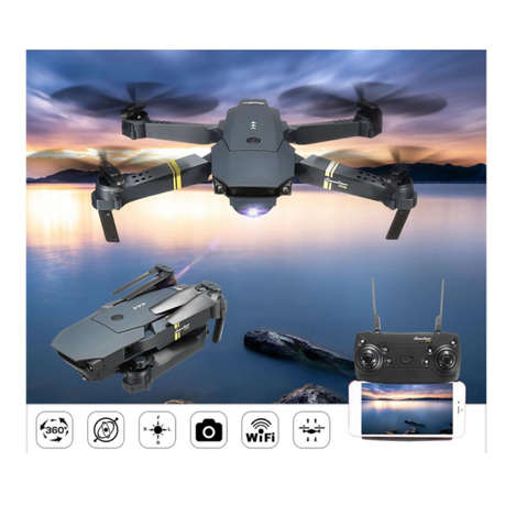 998 Pro Micro Foldable Drone Set With Dual Cameras