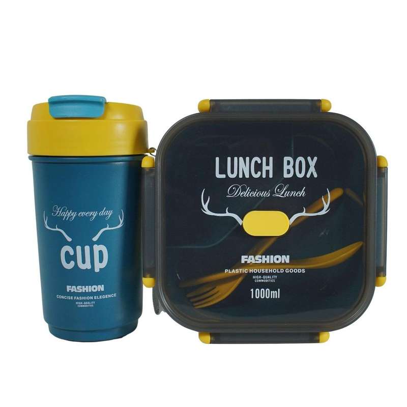 Lunchbox and cup set