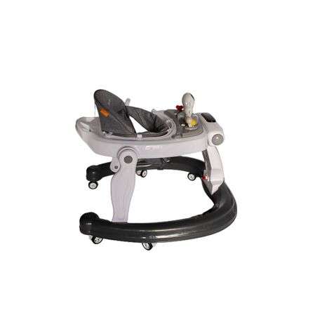 GB Foldable Anti-Rollover Baby Walker - Grey