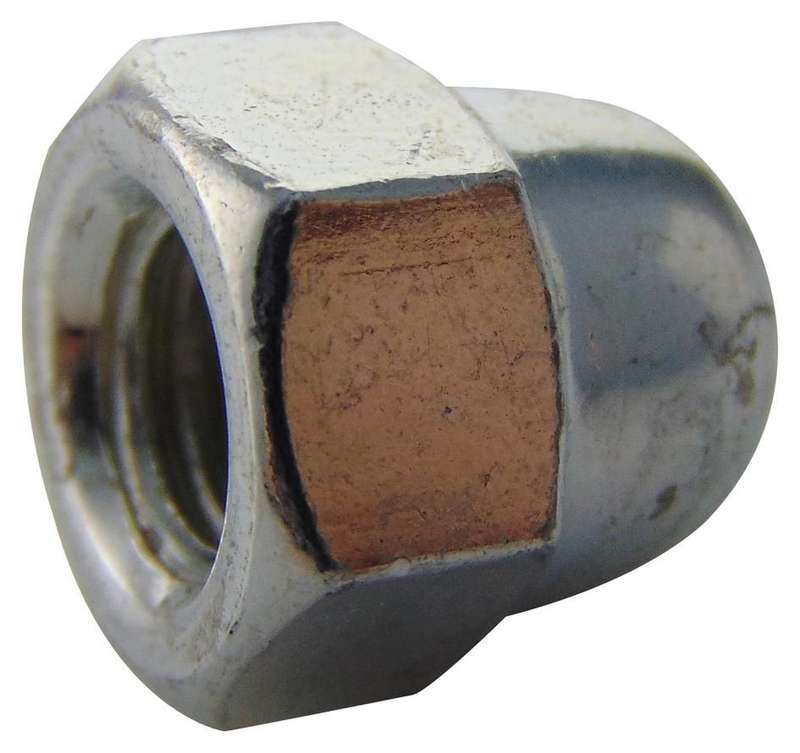 TR Fastenings (M6- DNST-Z100-) Nut, Dome, M6, Steel