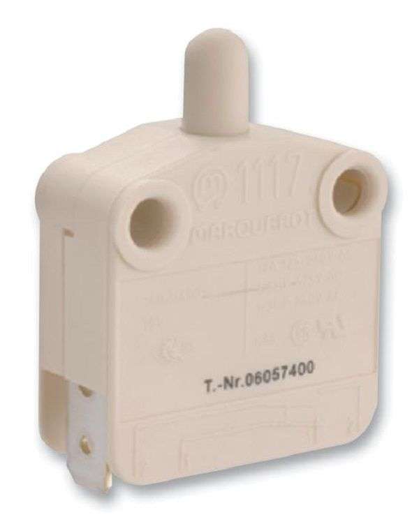 Marquardt (1117.0206-01) Microswitch, Snap Action, Plunger, SPNC