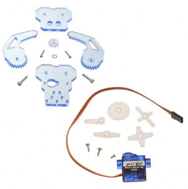 Kitronik (25104) Robotic Gripper Kit, Klaw MK2, 3 V to 6 V Supply