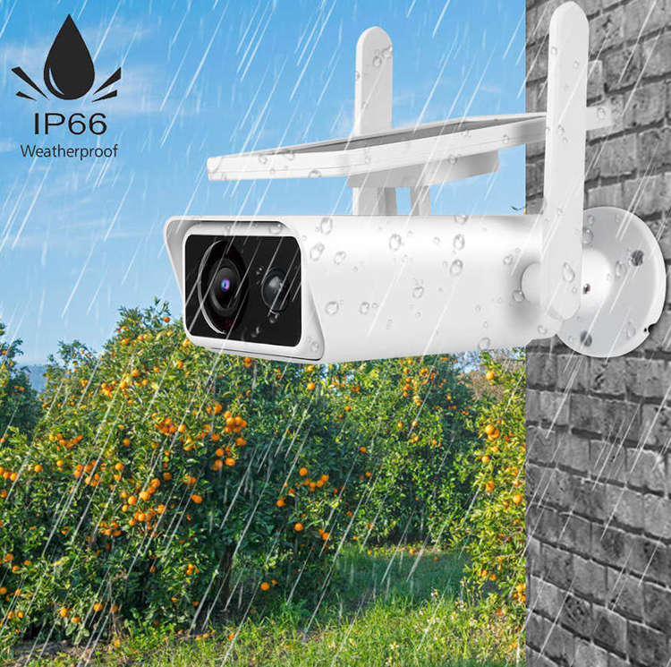 Intelligent Solar Energy Surveillance Camera