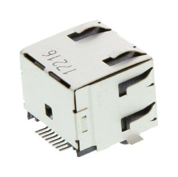 TE Connectivity (6339160-1) Modular Connector, Cat5, RJ45 Jack